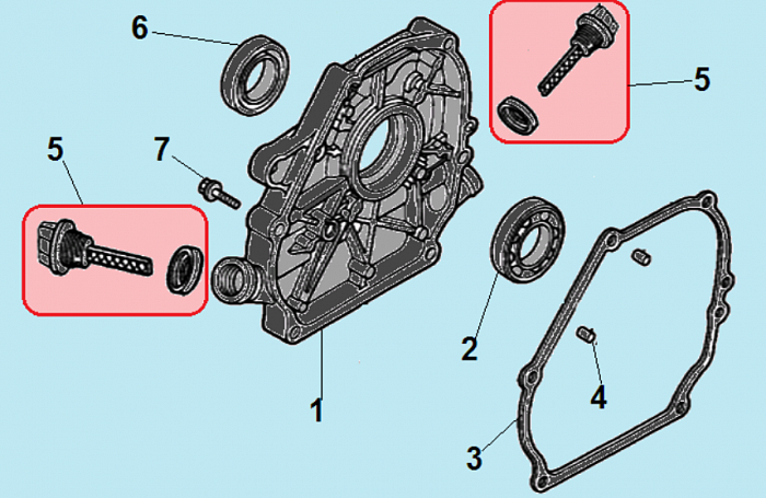 6 КРЫШКА ВИБРОПЛИТА CHAMPION PC9750FT